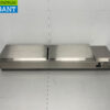 HCB stainless steel Top-up display case Top-up refrigerated display case saladière 8 x 1/3 GN 180 cm Horeca