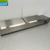 HCB stainless steel Top-up display case Top-up refrigerated display case saladière 8 x 1/3 GN 180 cm Horeca - Image 3