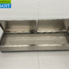 HCB stainless steel Top-up display case Top-up refrigerated display case saladière 8 x 1/3 GN 180 cm Horeca - Image 4