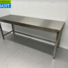 HCB Stainless Steel Work Table Basic-line 200 x 60 x 85 cm Catering - Image 2