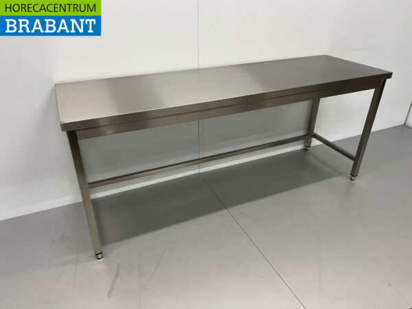 HCB Stainless Steel Work Table Basic-line 200 x 60 x 85 cm Catering - Image 3