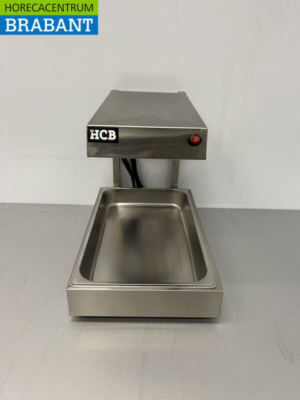 HCB stainless steel Fries warmer Fries warmer holder 1/1 gastronorm GN 230V Horeca
