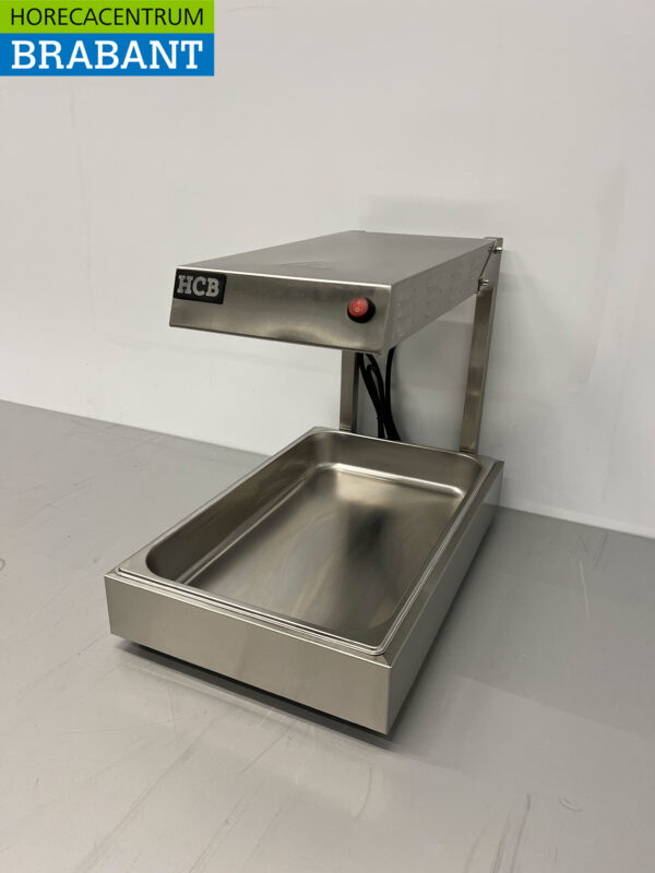 HCB stainless steel Fries warmer Fries warmer holder 1/1 gastronorm GN 230V Horeca - Image 2