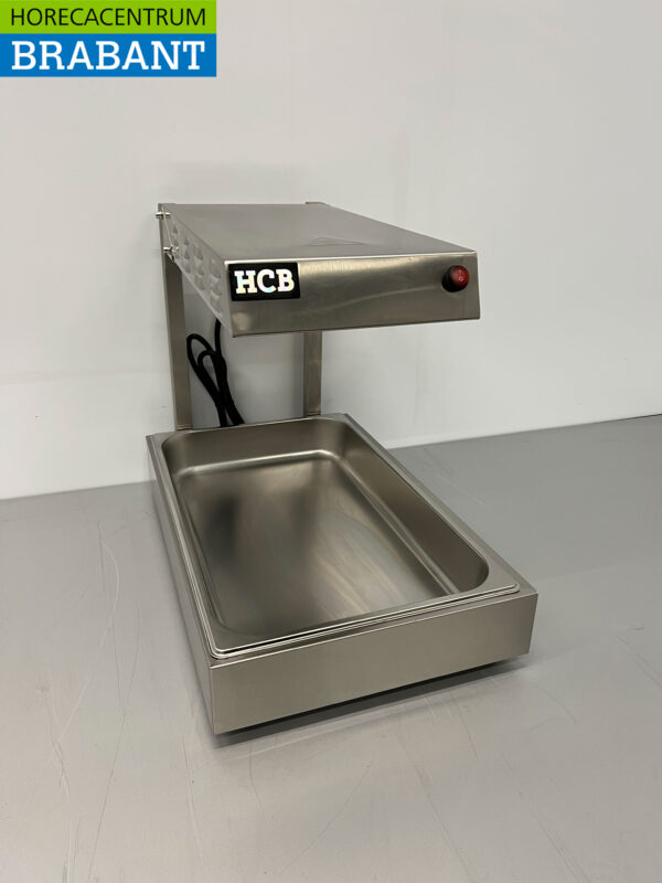 HCB stainless steel Fries warmer Fries warmer holder 1/1 gastronorm GN 230V Horeca - Image 3