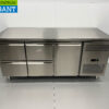 HCB stainless steel Refrigerated workbench 4 drawers and 1 door 179,5 cm 230V Horeca