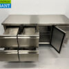 HCB stainless steel Refrigerated workbench 4 drawers and 1 door 179,5 cm 230V Horeca - Image 4