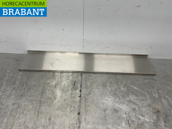 Stainless steel Wall Shelf 150 x 30 cm Horeca