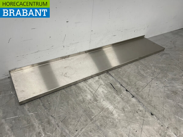 Stainless steel Wall Shelf 150 x 30 cm Horeca - Image 3