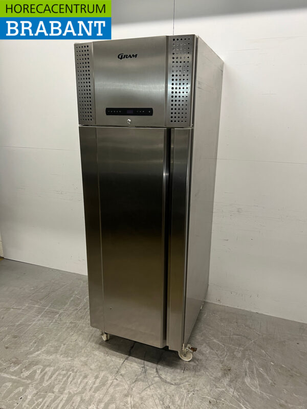 Stainless steel Gram Refrigeration Refrigerator 600 liters Mobile 230V Catering - Image 2