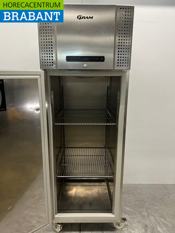 Stainless steel Gram Refrigeration Refrigerator 600 liters Mobile 230V Catering - Image 4