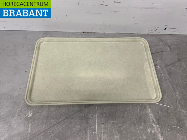 Stainless steel Blank Regal Cart 2/1 GN with Cambro Camtray's 1/1 GN Horeca - Image 5