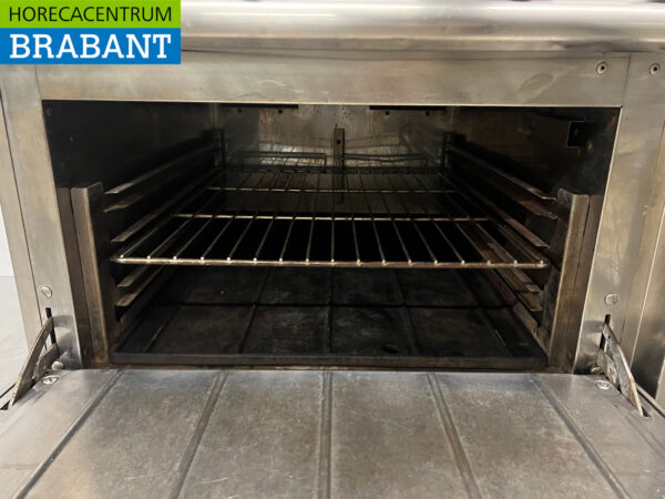 Stainless steel 8 burner gas stove with 2 ovens GAS Catering - Image 6