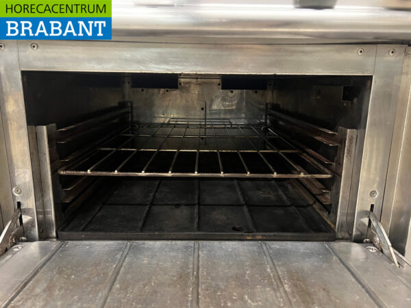 Stainless steel 8 burner gas stove with 2 ovens GAS Catering - Image 7