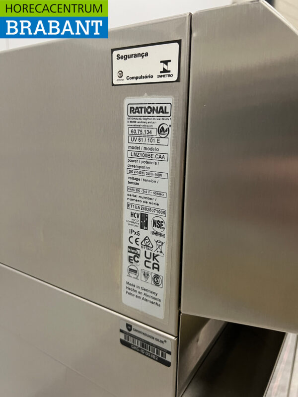 Stainless steel Rational I-Combi Pro Combisteamer 6 x 1/1 GN with exhaust hood 2024 400V Horeca - Image 8