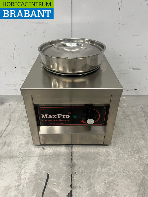 Stainless steel Maxpro Hot Pot Bain marie 4,5 liter 230V Horeca