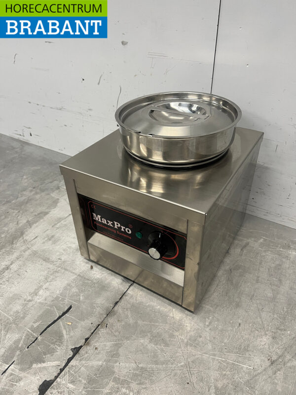 Stainless steel Maxpro Hot Pot Bain marie 4,5 liter 230V Horeca - Image 2
