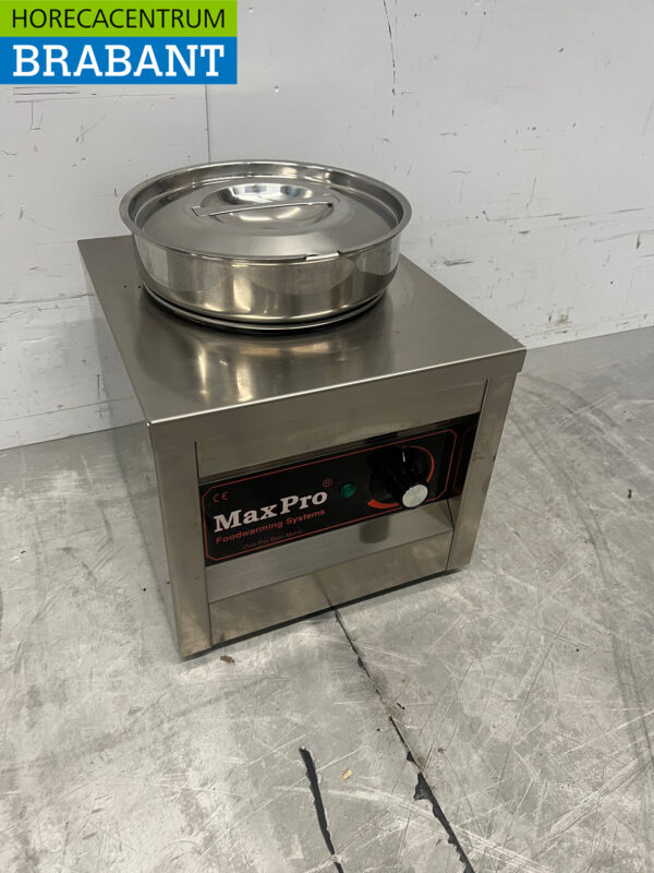 Stainless steel Maxpro Hot Pot Bain marie 4,5 liter 230V Horeca - Image 3