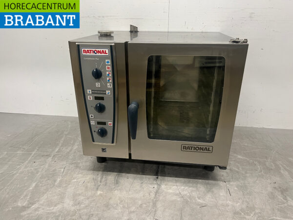 Stainless steel Rational Combimaster Plus Combisteamer Steamer 6 x 1/1 GN 400V Horeca