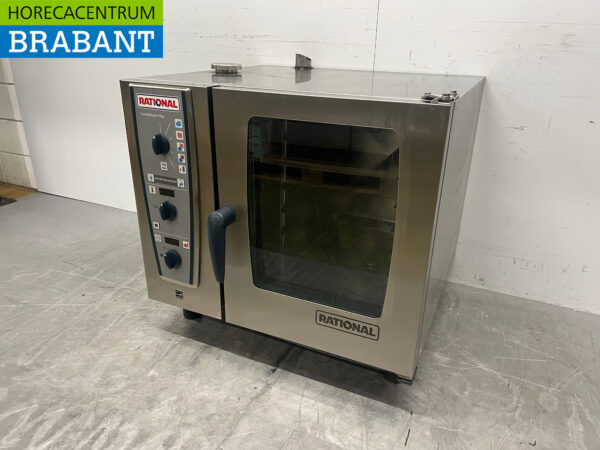 Stainless steel Rational Combimaster Plus Combisteamer Steamer 6 x 1/1 GN 400V Horeca - Image 2