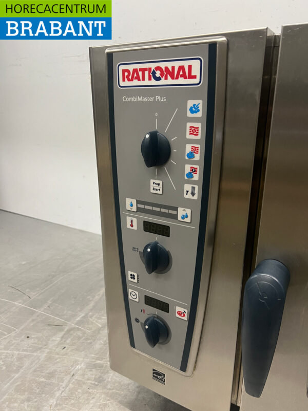 Stainless steel Rational Combimaster Plus Combisteamer Steamer 6 x 1/1 GN 400V Horeca - Image 4