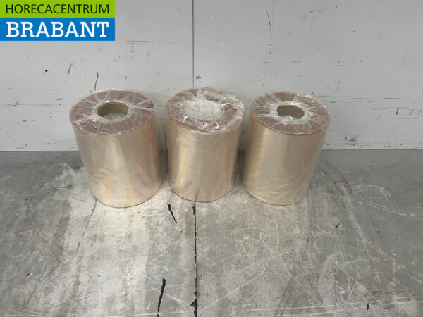 3 rolls Klappack film SWN-N 228 mm Catering Butchery