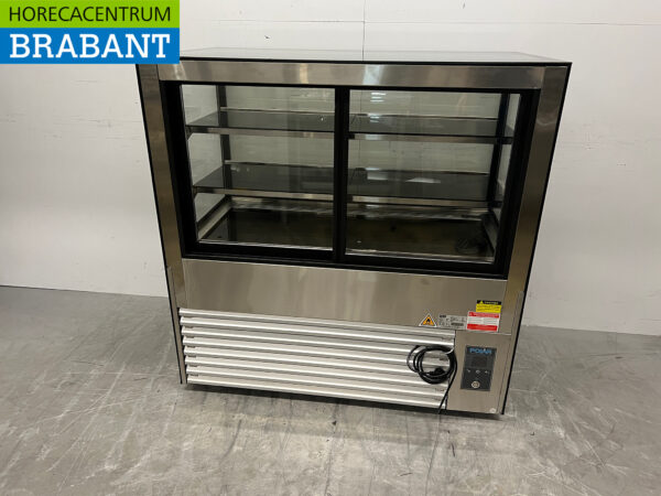 Polar Refrigerated Patisserie Display Case 385 liters 230V Catering - Image 4