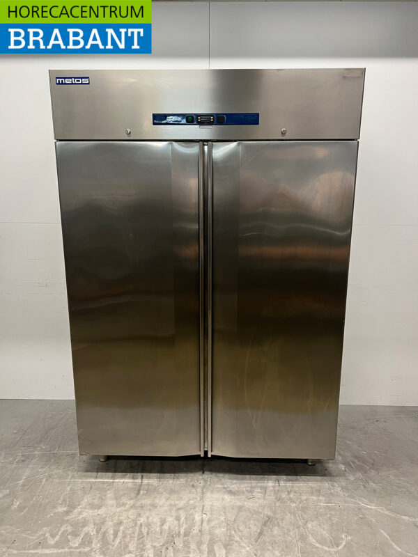 Stainless steel Metos Double door Refrigerator 1400 liters 230V Catering