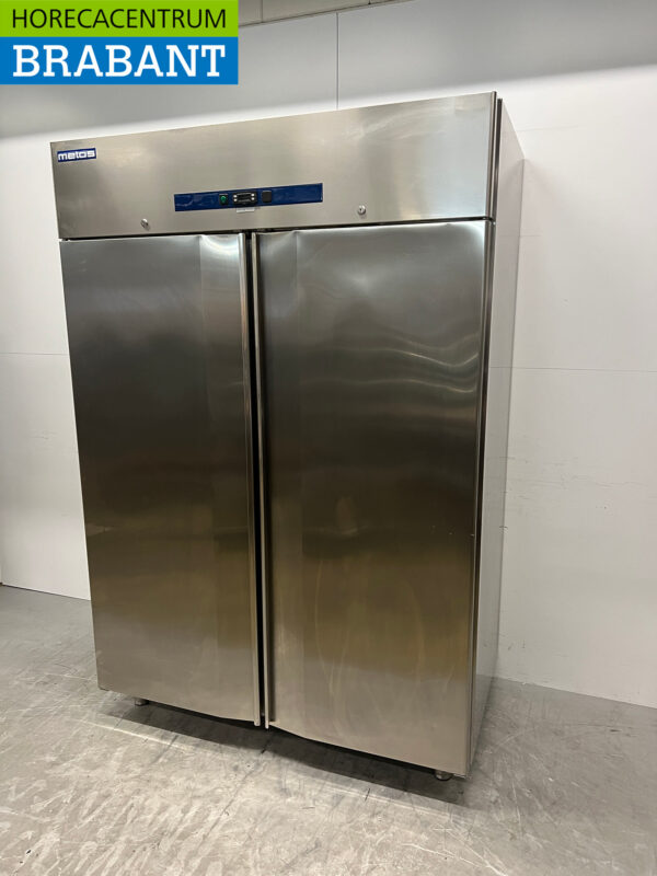 Stainless steel Metos Double door Refrigerator 1400 liters 230V Catering - Image 2