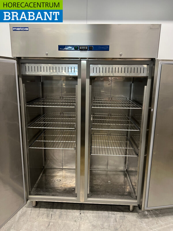 Stainless steel Metos Double door Refrigerator 1400 liters 230V Catering - Image 4