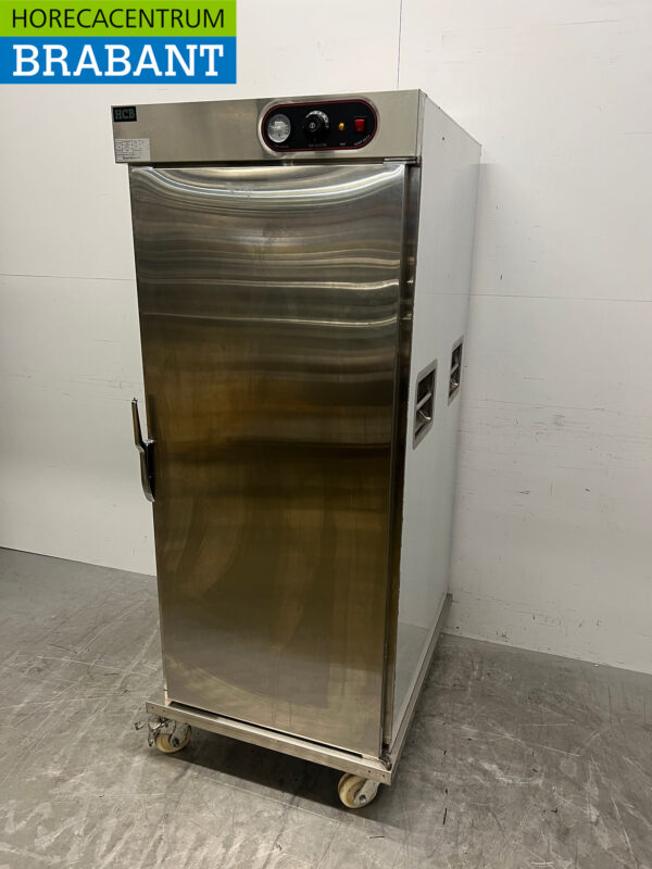 Stainless steel HCB Banquet trolley Hot cupboard Hot cupboard 1 door 11 x 2/1 GN 230V Horeca - Image 2