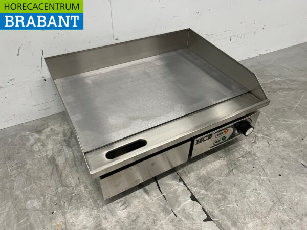 Stainless steel Grill Plate Baking plate Smooth plate 55 cm 230V Horeca - Image 3