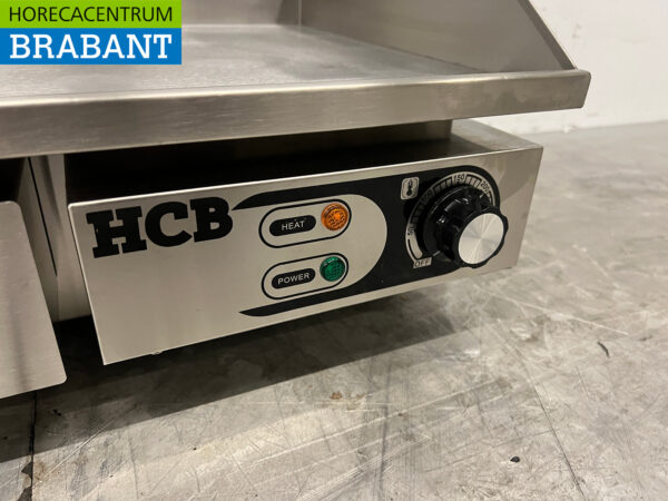 Stainless steel Grill Plate Baking plate Smooth plate 55 cm 230V Horeca - Image 4