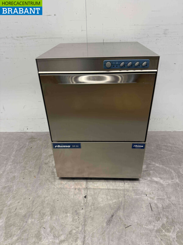 Stainless steel Rhima DR50 Dishwasher 230V Catering