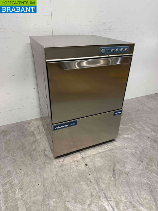 Stainless steel Rhima DR50 Dishwasher 230V Catering - Image 2