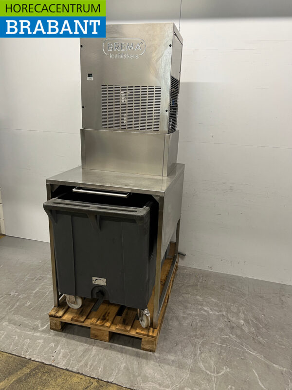 Stainless steel Brema G 250A Q Peeling ice machine 250 kg per day 230V Horeca - Image 2