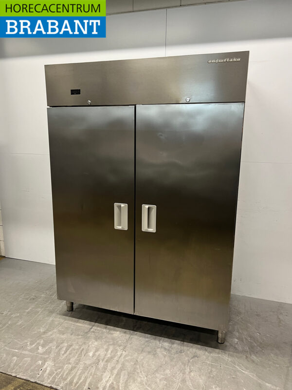 Stainless steel Snowflake / Gram Double Door Freezer 1230 liters 230V Catering - Image 2