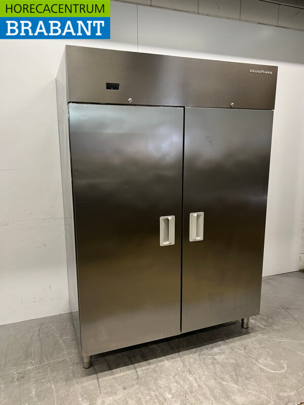 Stainless steel Snowflake / Gram Double Door Freezer 1230 liters 230V Catering - Image 3