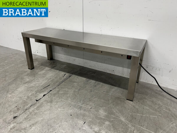 Stainless steel Hot Bridge Heat Bridge 100 cm 230V Catering - Image 2