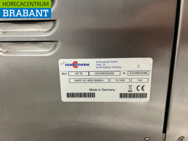 Stainless steel Convotherm Hot air oven 7 x 1/1 GN 400V Horeca - Image 5