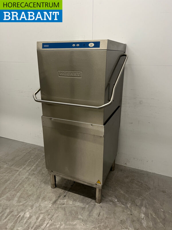 Stainless steel Hobart Sliding dishwasher with drain pump 400V Catering - Image 2