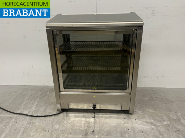Stainless steel Hot Display Case 73 cm 230V Catering - Image 5