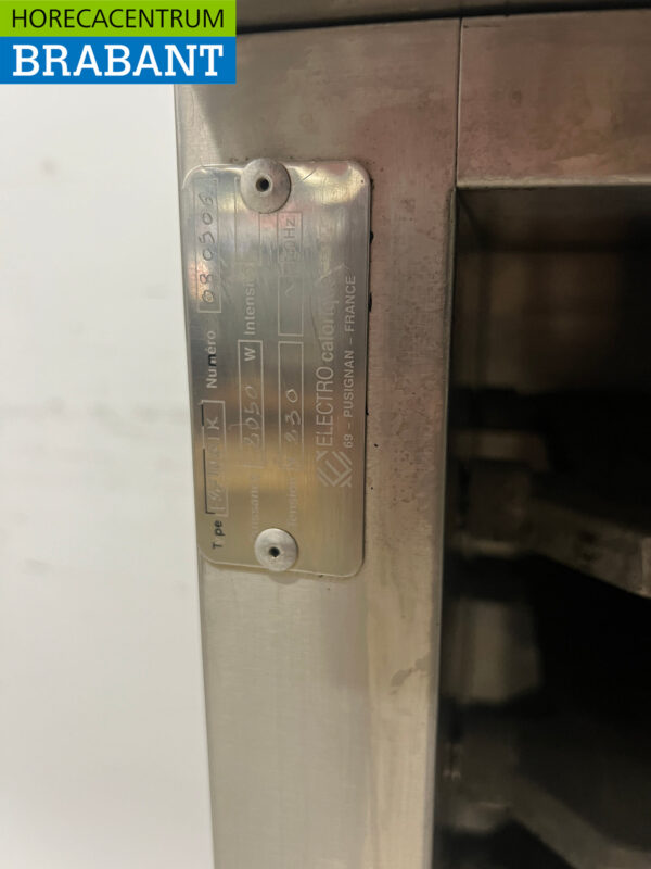 Stainless steel Electro Calorique Built-in Regeneration Cabinet Regeneration Oven 230V Catering - Image 6