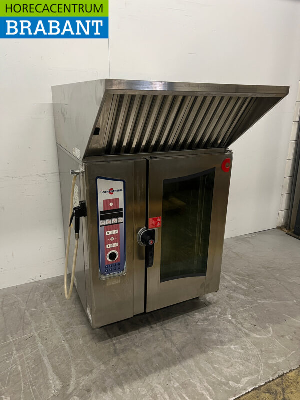 Stainless steel Convotherm combi steamer 11 x 1/1 GN with extractor 230V + 400V Horeca - Image 3