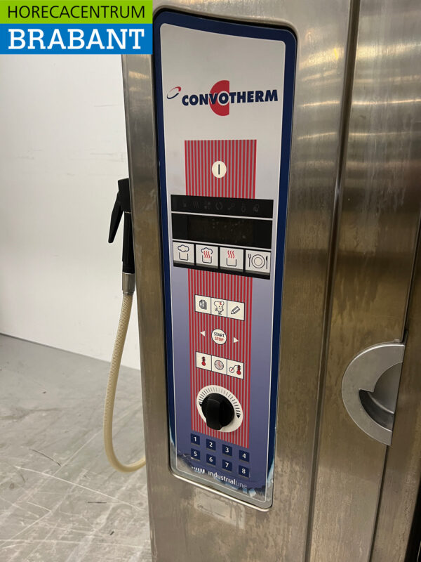 Stainless steel Convotherm combi steamer 11 x 1/1 GN with extractor 230V + 400V Horeca - Image 6