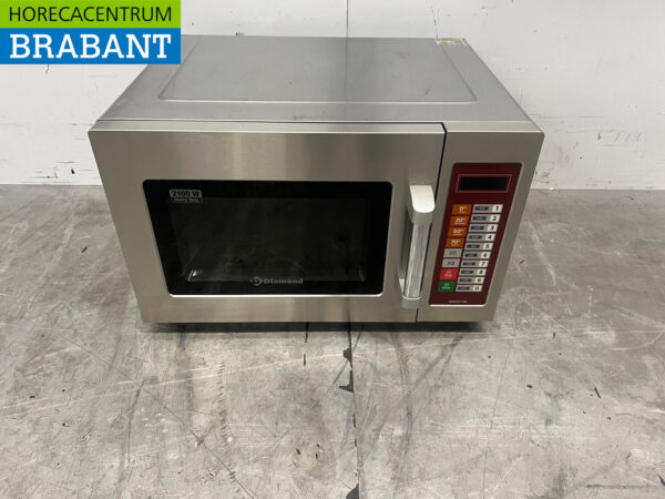 Stainless steel Diamond Magnetron 2100 Watt 2/3 GN 230V Catering