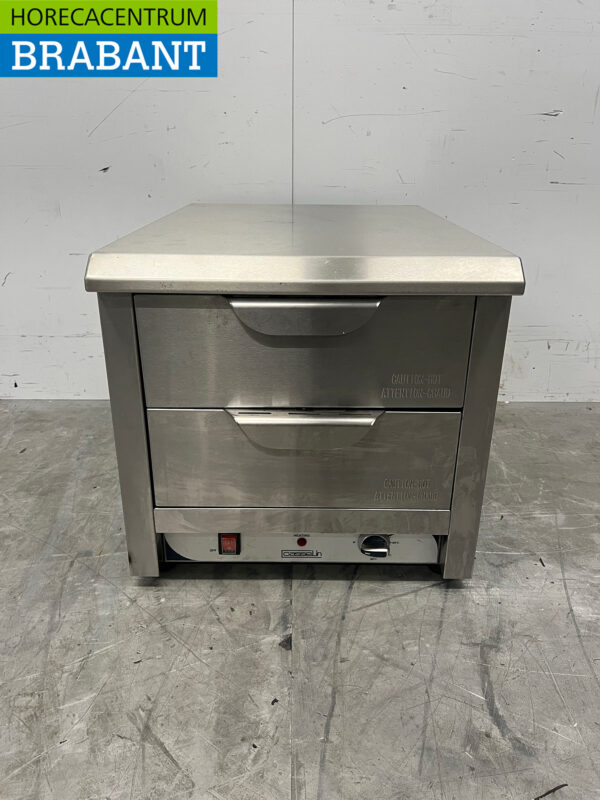 Stainless steel Casselin Double Hot Tray 2 x 1/1 GN 230V Catering