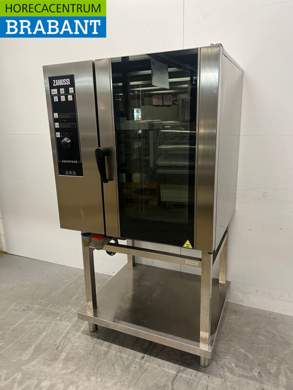 Stainless steel Zanussi Combisteamer 10 x 1/1 GN GAS + 230V Horeca - Image 3