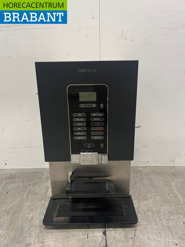 Stainless steel Animo OptiVend 32 TS NG coffee machine 230V Catering