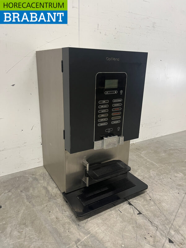Stainless steel Animo OptiVend 32 TS NG coffee machine 230V Catering - Image 3
