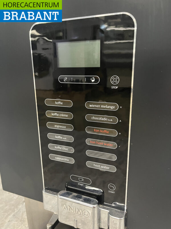 Stainless steel Animo OptiVend 32 TS NG coffee machine 230V Catering - Image 4